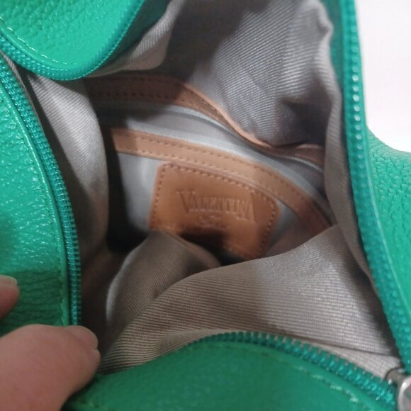 VALENTINA Italian Leather BUCKET BAG HANDBAG/Backpack - Picture 4 of 5